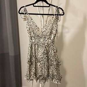 Honey flurry dress